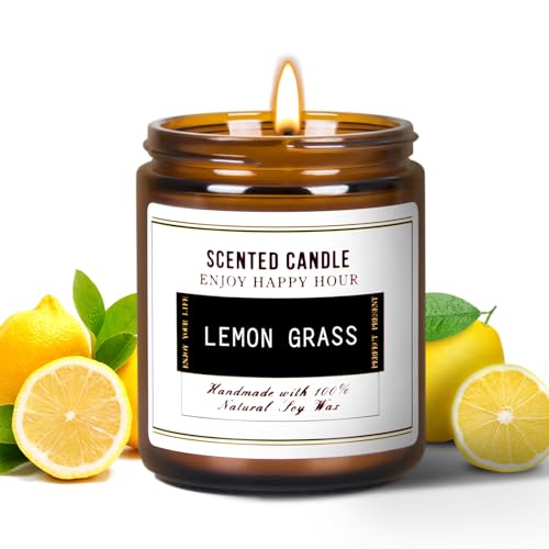 Takytao Premium Lemon Grass Scented Candles cover