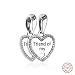 Produktbild MOCCI 2017 New Pre-Herbst-Herz der Freundschaft Charm Beads Passend für original Pandora-Armbänder DIY Schmuck
