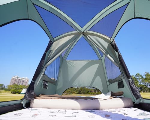 Vidalido-4-6-Person-Camping-Tent-with-3-Door-2-Room-Large-Family-Cabin-Tents-Double-Layer-Waterproof-Portable-Glamping-Tent-Big-Tents-for-Outdoor-Camping-Hiking-and-Backpacking