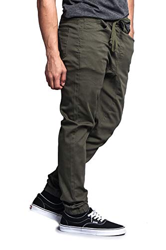 Men's Casual Stretch Jogger Pants2