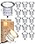 Recessed LED Deck Light Kits(16Pack), 12V Low Voltage Landscape Lighting, IP67 Waterproof Outdoor Step Stair Lights, Warm White deck lighting for Garden,Yard Steps,Stair,Patio,Floor,Decoration