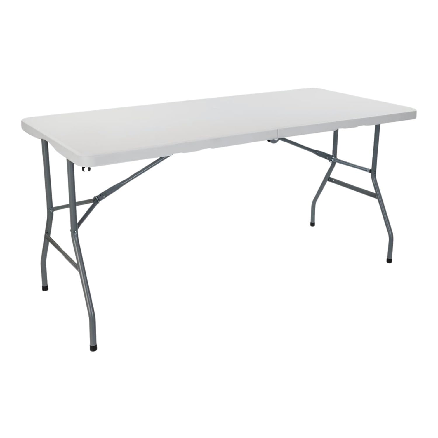Table de restauration et de camping pliable portable rectangulaire 122 cm, 150 cm, 180 cm, 240 cm | Dayron | Table polyvalente : camping, événements dans des espaces extérieurs ou intérieurs | Table