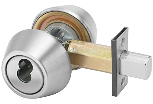 Yale B-D212 x 626 x SFIC 200 Series Deadbolt, Cylinder by Thumbturn, SFIC Cylinder Prep Less Cylinder, 2 3/4" Backset, 626 Satin Chrome Finish