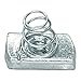 Spring Nut Short,5/16"-18"X3/8"EG,PK100