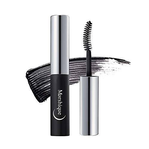 [Marshique] Home Spa Mascara Extension Black Fiber Lengthening Smudge-Proof Easy Remove Washable Nutrition for Sensitive Eyes Korean Best 0.22 Oz