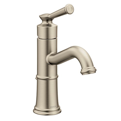 Get Discount 70% Price Moen 6402BN Belfield One-Handle Bathroom Sink Faucet with Drain Assembly and Optional Deckplate, Brushed Nickel Get Discount 70% Price Moen 6402BN Belfield One-Handle Bathroom Sink Faucet with Drain Assembly and Optional Deckplate, Brushed Nickel