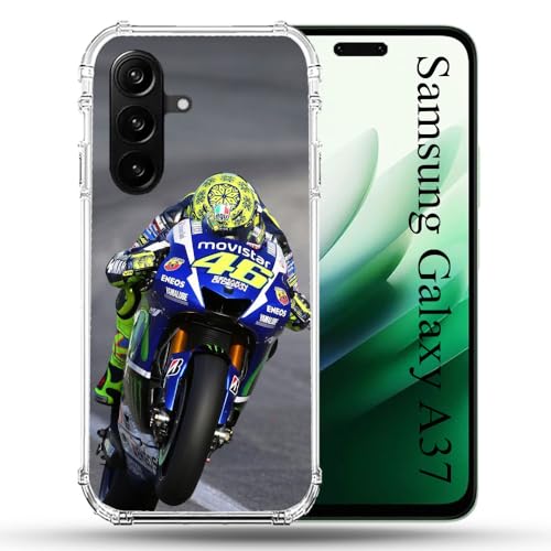 Coque Samsung Galaxy A37 5G au garage ou sur route moto GP 46