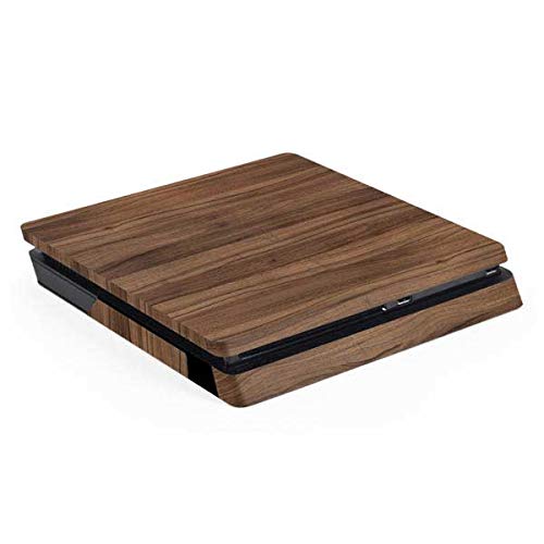 Skinit Decal Gaming Skin Compatible with PS4 Slim - Originally Designed Natural Walnut Wood Design