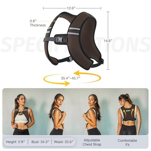 Zelus Weighted Vest for Women Men, Washable Z-Fit Slim Weighted Vest 15lb by ZELUS - Used condition - Image 7