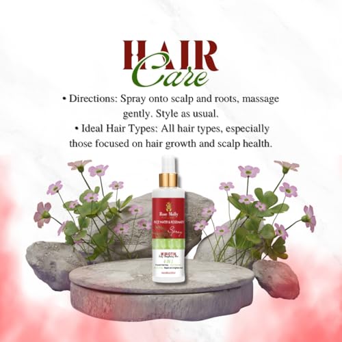 Spray Rice Water & Rosemary 4 en 1 6.8 fl oz miniatura 4