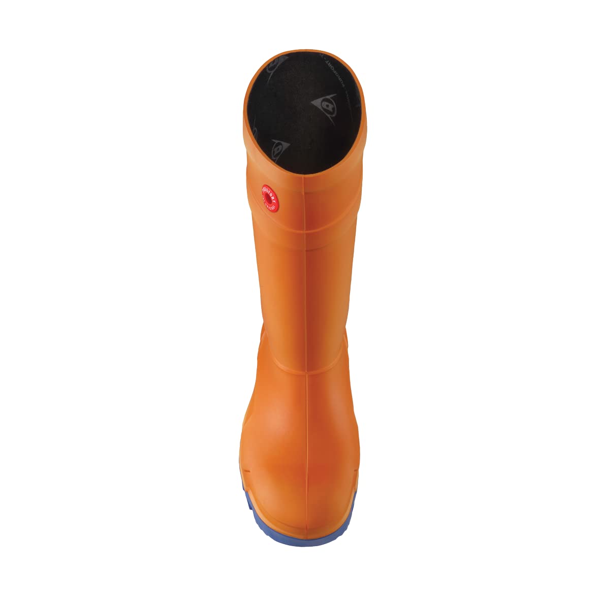 DUNLOP Purofort Thermo+ Full Safety – Botas de seguridad para hombre y mujer – Botas de invierno y botas de pesca con puntera de acero – Impermeables – Aisladas – Ligeras – Naranja/Azul – Tallas 42