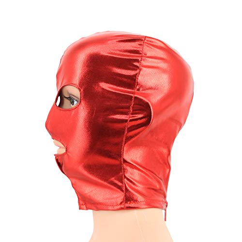 Image of Metallic Cycling Face Neck Mask Hat Ultra Balaclava Hood