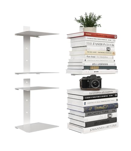 Wawocs 4-Tier Invisible Bookshelf