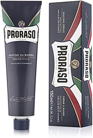 Protective And Moisturizing Shaving Cream With Aloe and Vitamin E