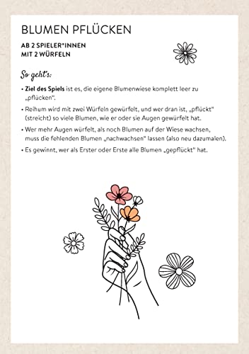 Würfelspiele | Spielspaß für Groß und Klein: Nachhaltiger Spieleblock auf Recyclingpapier mit über 300 Vorlagen für die ganze Familie | Würfel-Spielblock für Spieleabende (pen2nature books)