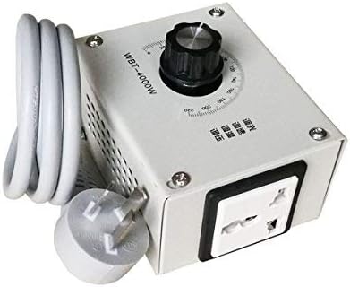 MASUNN E44000W Ac 220V Variable Voltage Controller For Fan Speed Motor Temperature Dimmer