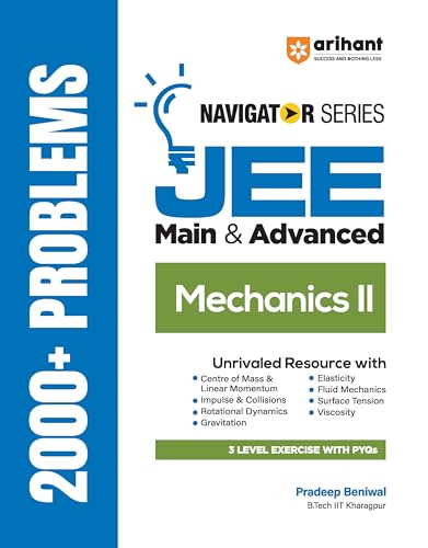 Image of Arihant Navigator Series Complete Physics Combo for JEE Main & Advanced 2026-2027 | Mechanics I & II, Optics, Thermodynamics, Waves & Electricity | 12,000+ Problems | 3-Level Exercises with PYQs