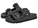 Sam Edelman Women's Tiffanie Slide Sandal, Black Leather, 8.5