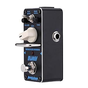 Doolland ABY-3 Bluesy Vintage Blues Overdrive Mini Single Elektrische Gitaar Effect Pedaal met True Bypass