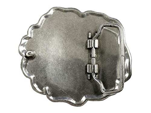 Rose Heart Flower Rhinestone Replacement Belt Buckle Fits 1-1/2"(38mm) Belt Strap-Multi-Style Options2