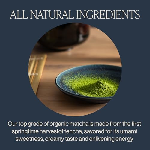 Té matcha en polvo orgánico 3.52 onzas miniatura 4
