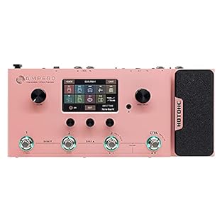 240+ Built-in Guitar/Bass/Acoustic Effects with 64 Legendary Amp Models and 60 carefully selected IR Cabinet Simulations, 24-bit signal processing, up to 120dB S/N ratio, Driven by 18V DC for stunning Dynamic Response 100 Built-in Drum Rhythms and 10...