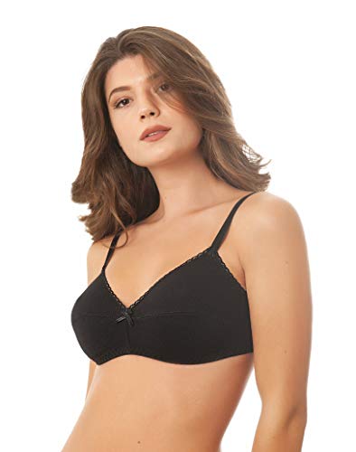Istintiva Laura – Reggiseno Senza Ferretto in Puro Cotone Anallergico ad Elevato Comfort
