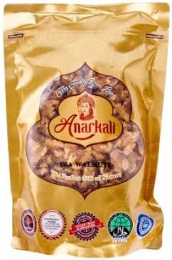 Anarkali USA Walnuts 400g - High concentration of omega-3 fatty acids in walnuts makes them a great food for your brain.