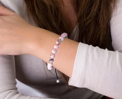 Beaded Bracelets for Women, Healing Anxiety Relief Crystal Chakra Bead Bracelet, Stress Relief Stretch Bracelet Birthday Gifts For Women4