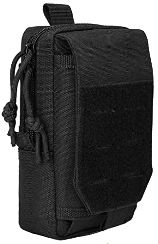 YONCONO Pochette Tactique Molle, Multi-usages Sac Ceinture Utilitaire EDC pour Gadgets, Organiseur de Téléphone Multifonction, Pochette Militaire Médicale EMT Cover