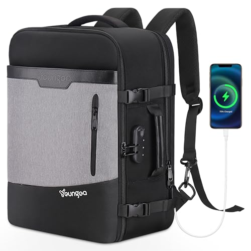 Travel Backpack for Traveling on Airplane, Airline Approved 18x14x8 Travel Backpack for Men & Women, Carry On Luggage Suitcase