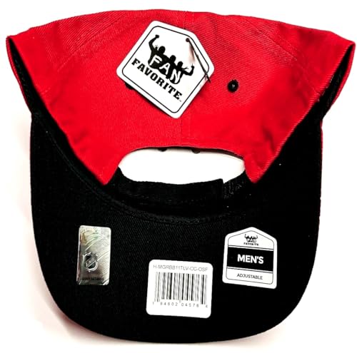 Gorra ajustable roja para hombre NJ Devils MVP miniatura 2