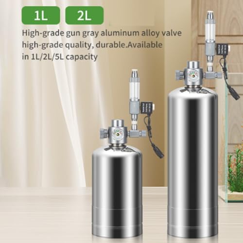 Kit générateur de CO2 aquarium avec électrovanne et compte-bulles - 8