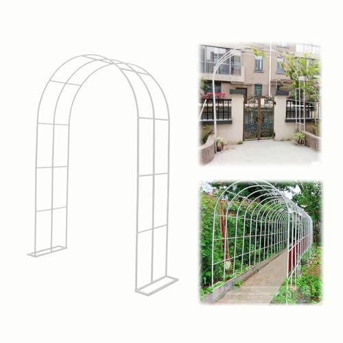 Arche de jardin en métal à installation facile pour pergola robuste