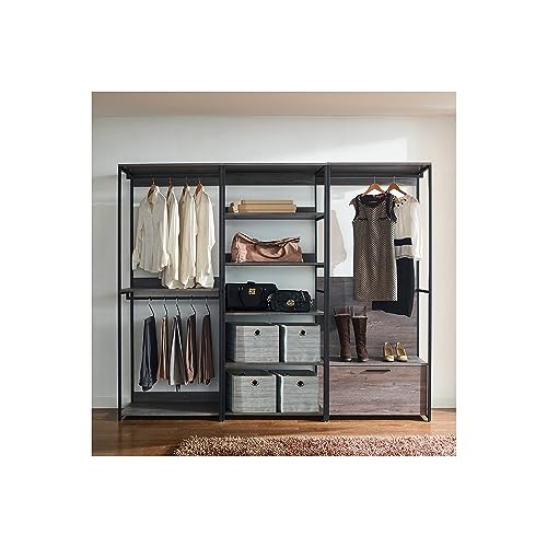 Klair Living Monica Wood Walk-in Closet System