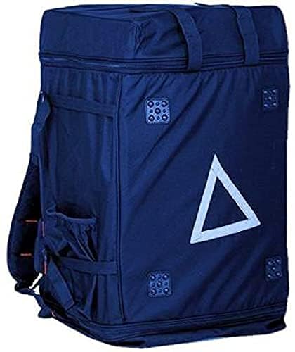 Image of Ssbc Easy Carriage Blue Large Size Bike Pickup Grocery /Courier /Logistic /E-Commerce /Food /Meal /Lunch Boxes Multipurpose Delivery Backpack Bag