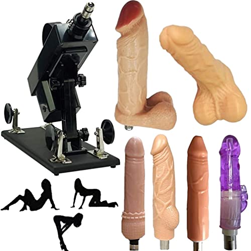 Koesu Women's Automatic Thrust Machine Automatic Thrust á¹¢áº¹x Machine Gun Massage Tool, Equipped with Various Flexible Accessories, Will Bring You a Different Experience