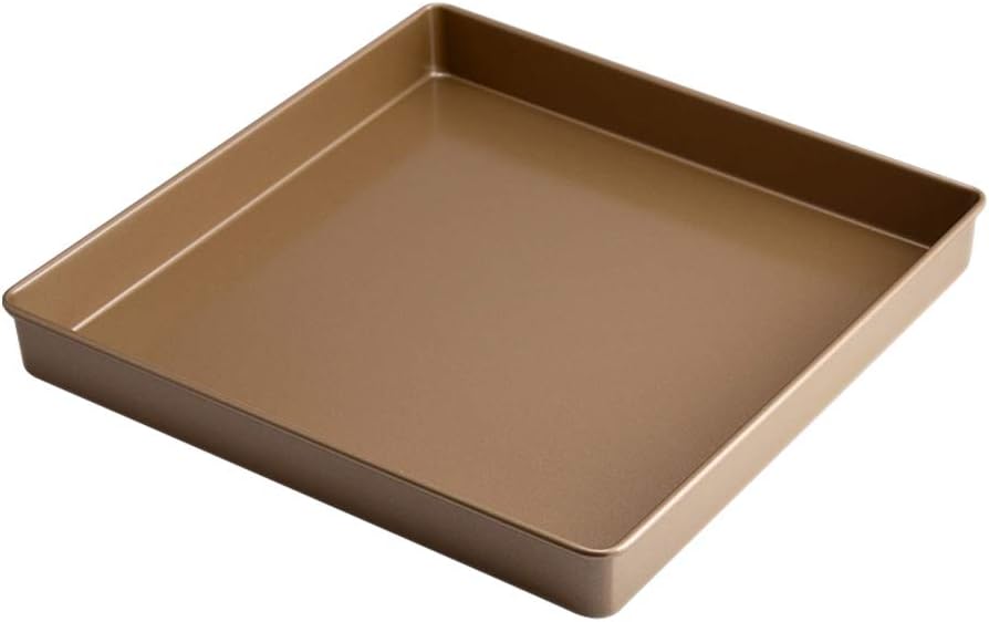 DOITOOL Non-stick Square Baking Tray Carbon Steel Baking Pan for Versatile Kitchen Use for Cake Meat Bread and Cookies Easy to Clean Design