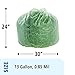 Stout E2430E85 EcoSafe-6400 Compostable Compost Bags 13gal .85mil 24 x 30 Green 45/Box
