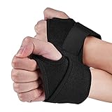 2er-Pack Handgelenkstütze, Einstellbare und Atmungsaktive Handgelenk Bandagen, Handgelenkbandage Damen und Herren für Sehnenscheidenentzündung, für Krafttraining, Fitness, Bodybuilding Sport Schutz