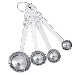 4 stks RVS Meetlepel Lange Handvat Gemengd Roeren Koffie Lepel Schaal Keuken Koken Gereedschap