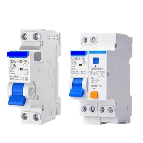 Disjoncteur miniature DPN NXBLE-40 RCBO 20A pour protection electrique