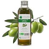 VOSHUILES - Huile Végétale Vierge Extra d'Olive - Huile d'Olive Biologique - Idéale pour Soins de la Peau et Cheveux - Parfum Olive - 50ml