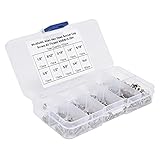 Haofy Langlebiger 150-teiliger Innensechskantschrauben-Mutternsatz mit Tiefem Gewinde für Profis und Reparaturbetriebe, Geeignet für die Spielzeug- und Maschinenindustrie