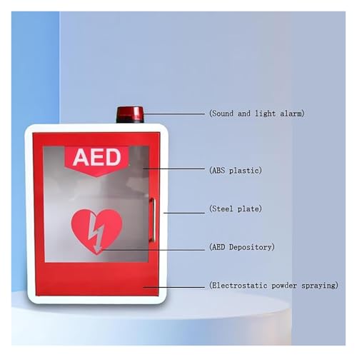 Armario para desfibrilador AED compatible con la mayoría de modelos 2