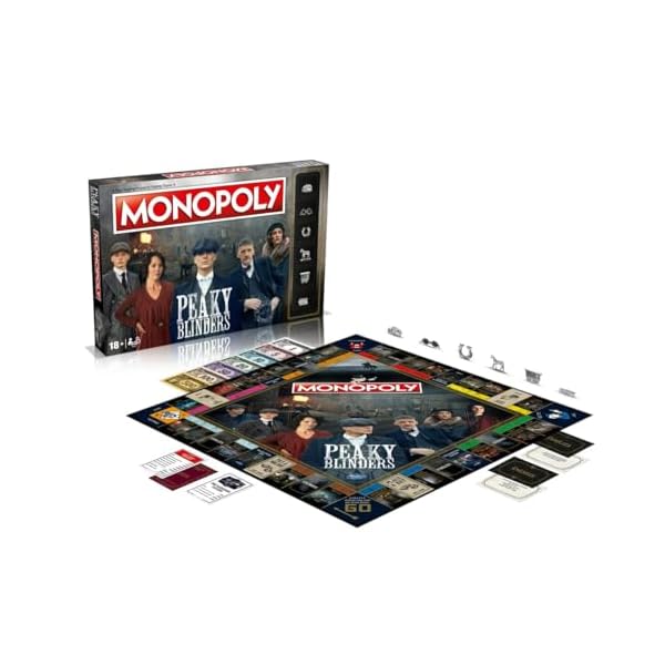 Winning Moves - Monopoly Peaky Blinders - Jeu de société - Jeu de Plateau - Série TV - Version française WM01739-FRE-6 41ZznqqzcaL. SS600