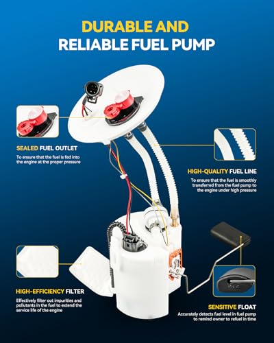 Image of PHILTOP Electric Fuel Pump Assembly FG1340 Fit for Ford Thunderbird