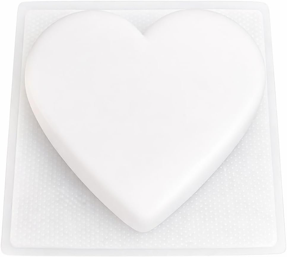 3 Layer Heart Shaped Jello Mold – 2.5L Capacity – Plastic Gelatin Mold for Layered Gelatina Desserts – Made in Mexico