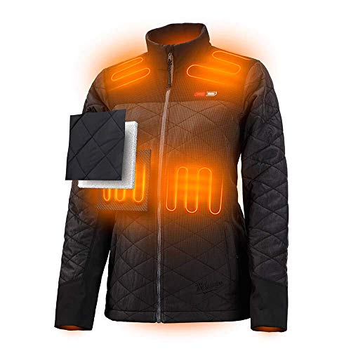 Milwaukee 233B M12 Black Heated Women's Axis Jacket Kit, Size Small #TOP2