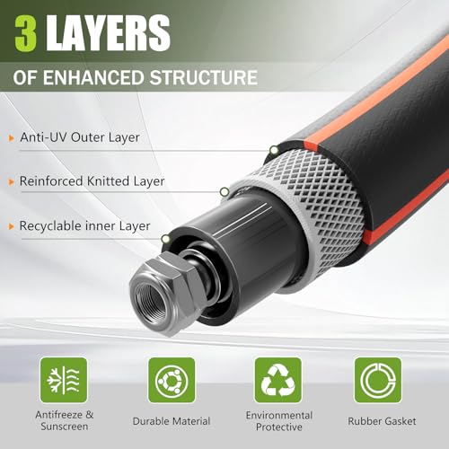 50FT Heavy Duty 5/8 Inch Garden Hose  - image 5